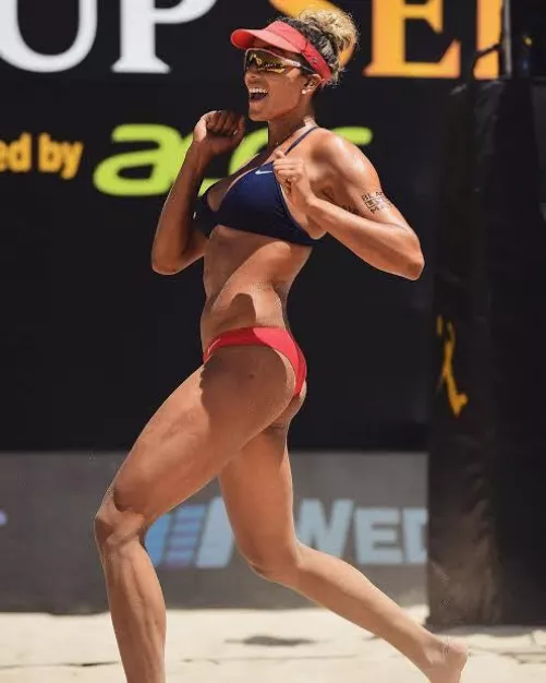 Brandie Wilkerson Canadian beach volleyball player