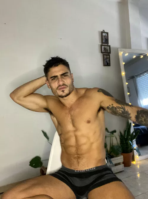 Can't wait to show you what's under these scally shorts 