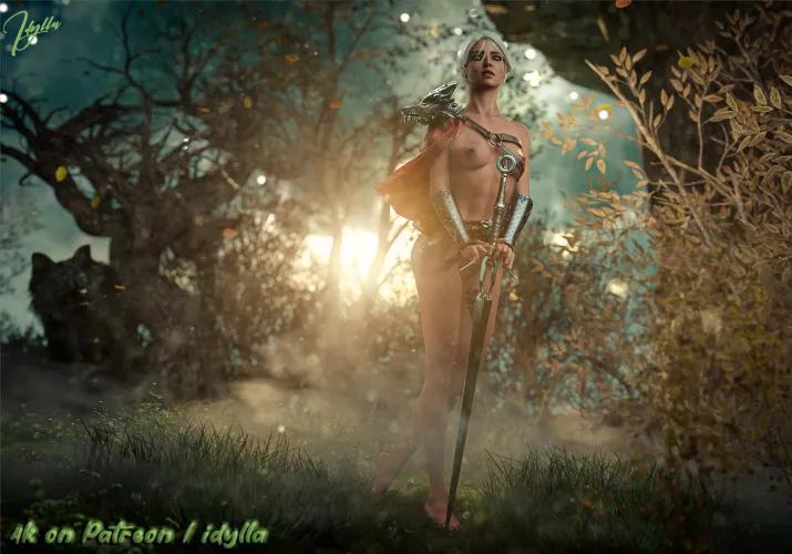 Cirilla - Nude in the Forest (Idylla)