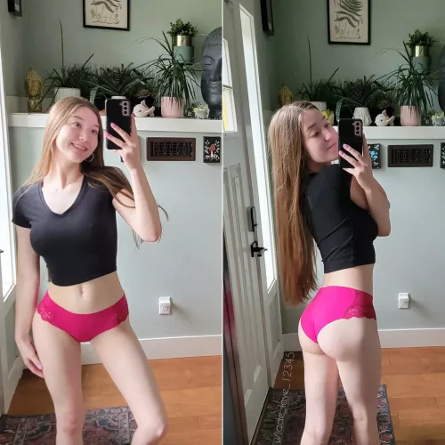 Front or back? (wife material) 