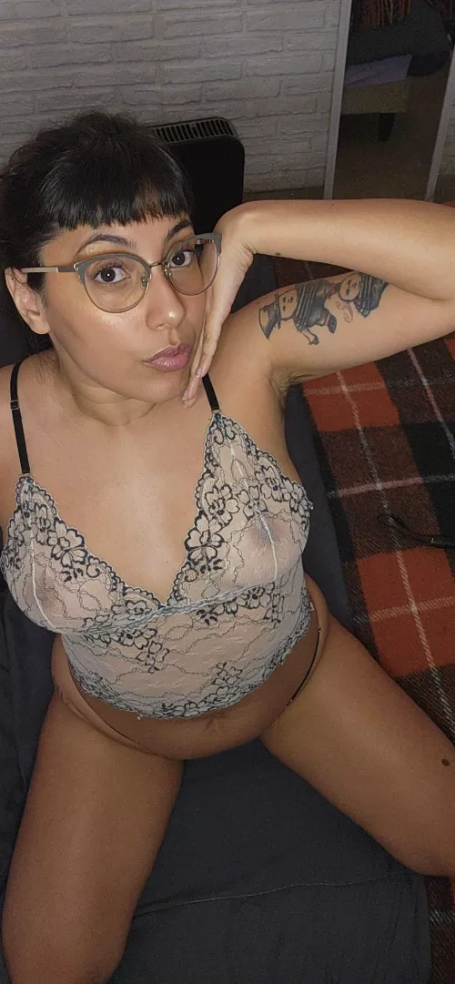 Have you been touched by a hairy brunette? 