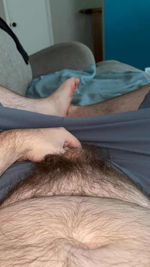 Just got home from the gym and smelling ripe! This dick isn’t gonna suck itself! 