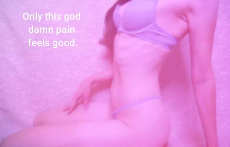 Love hurts, and you're addicted to pain. I moved you right where I want you. I knew all the right places to press. Now I'm what keeps your world spinning. I'm what makes it all worth it in the end.