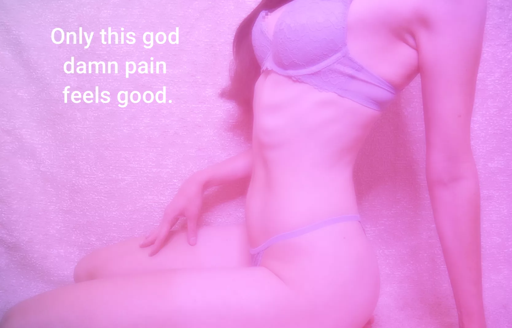 Love hurts, and you're addicted to pain. I moved you right where I want you. I knew all the right places to press. Now I'm what keeps your world spinning. I'm what makes it all worth it in the end.
