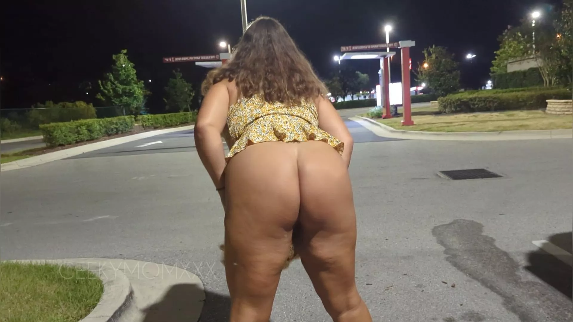 Nothing under my sundress l