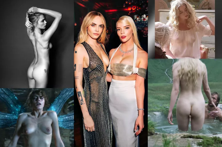 OnOff Groups: Cara Delevingne and Anya Taylor-Joy 