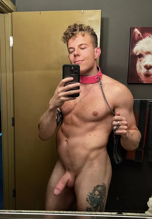 This leash looks good on me, but it’ll look even better on you