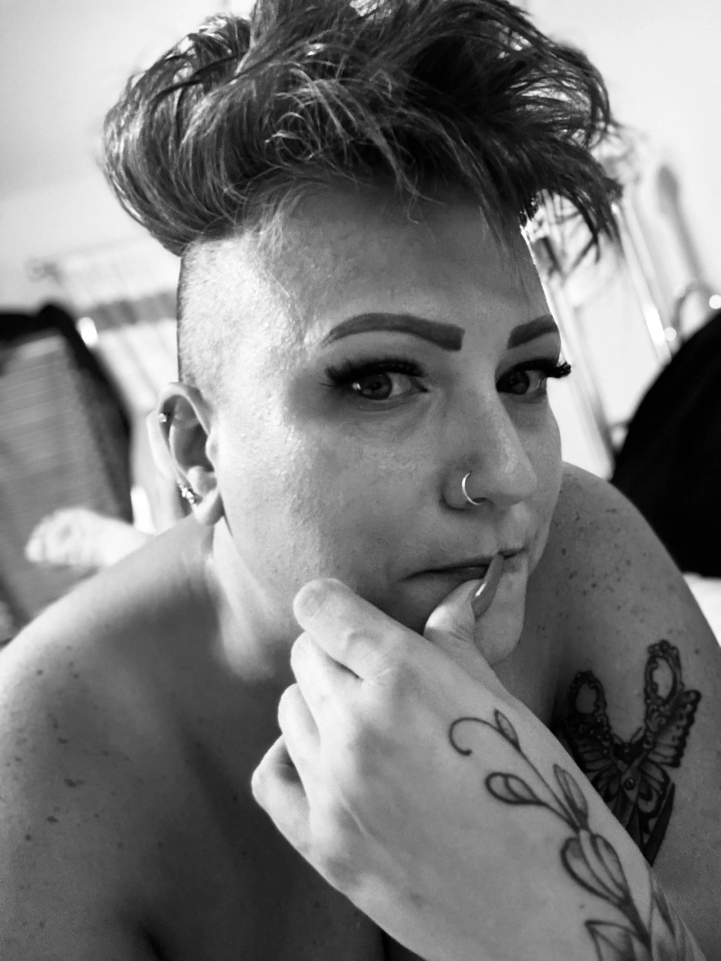 Too damn hot for clothes 