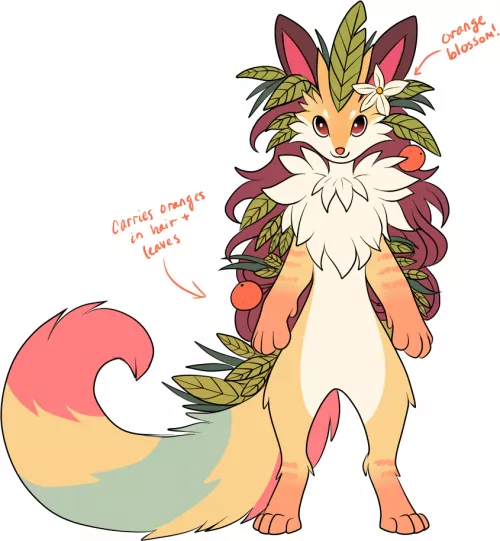 What Would You Call This Orange Loving Creature? (Adoptable)