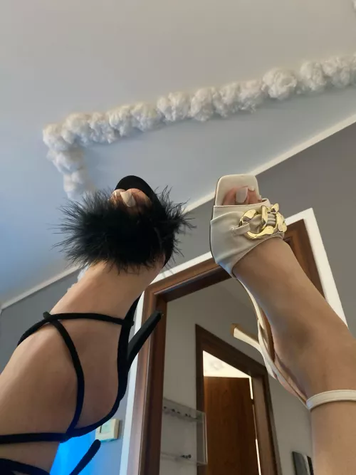 black or white heels?