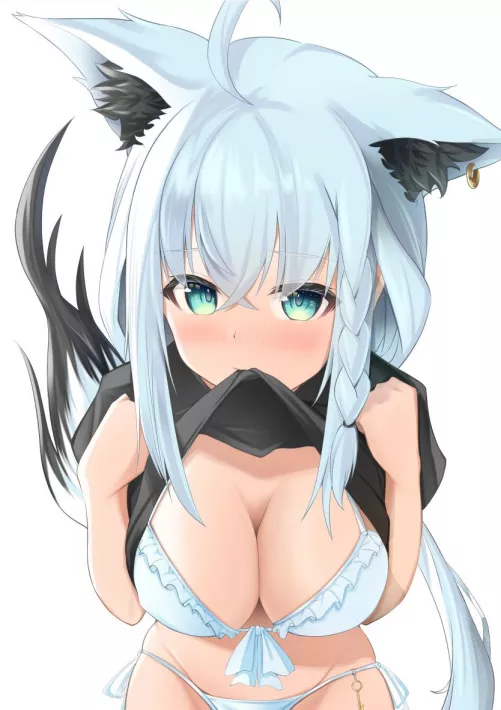 Fox friend showing boobs