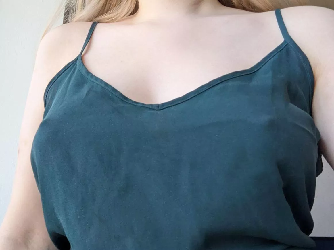 Going braless feels amazing