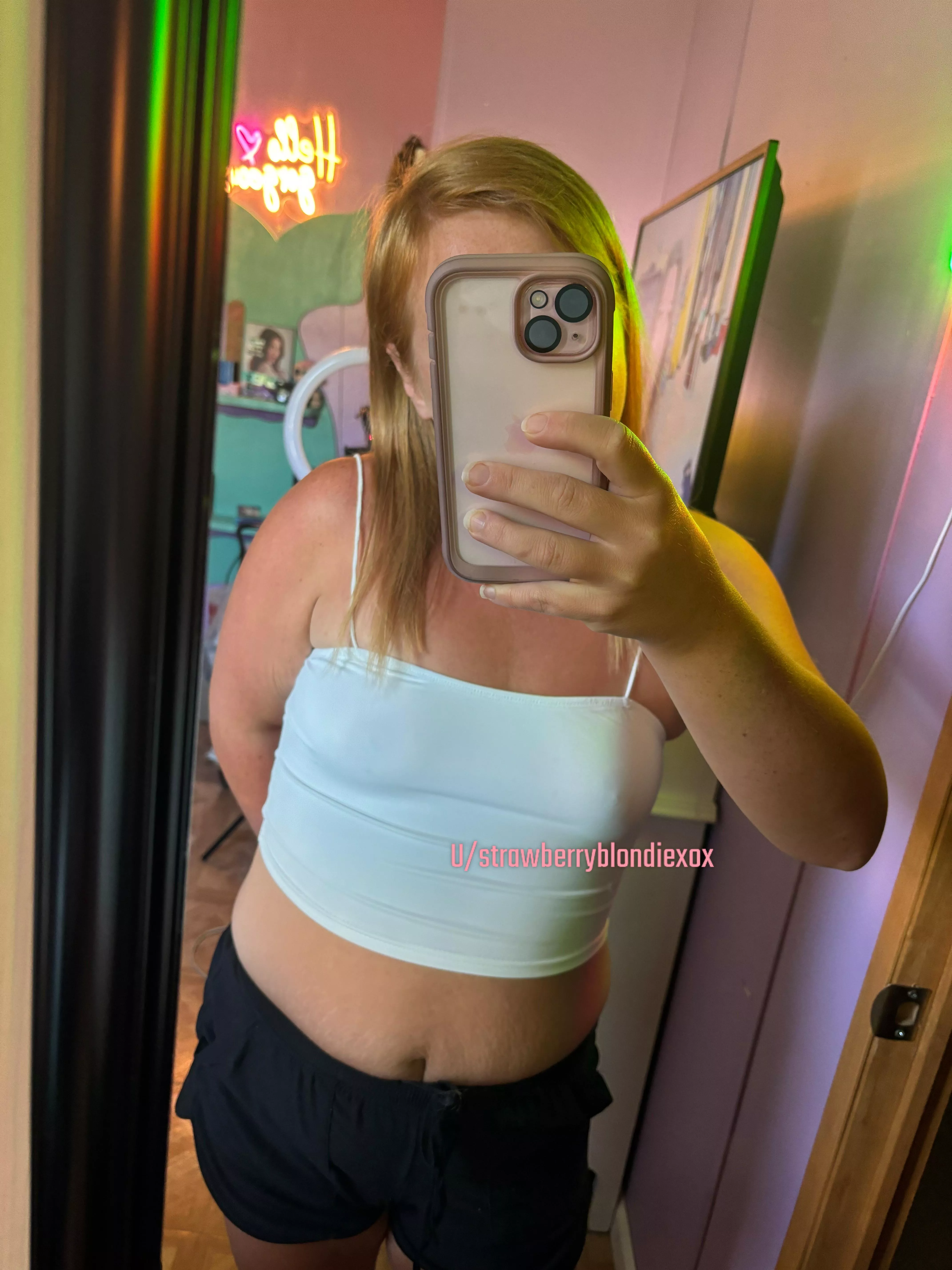 Happy Braless Crop Top Tuesday!