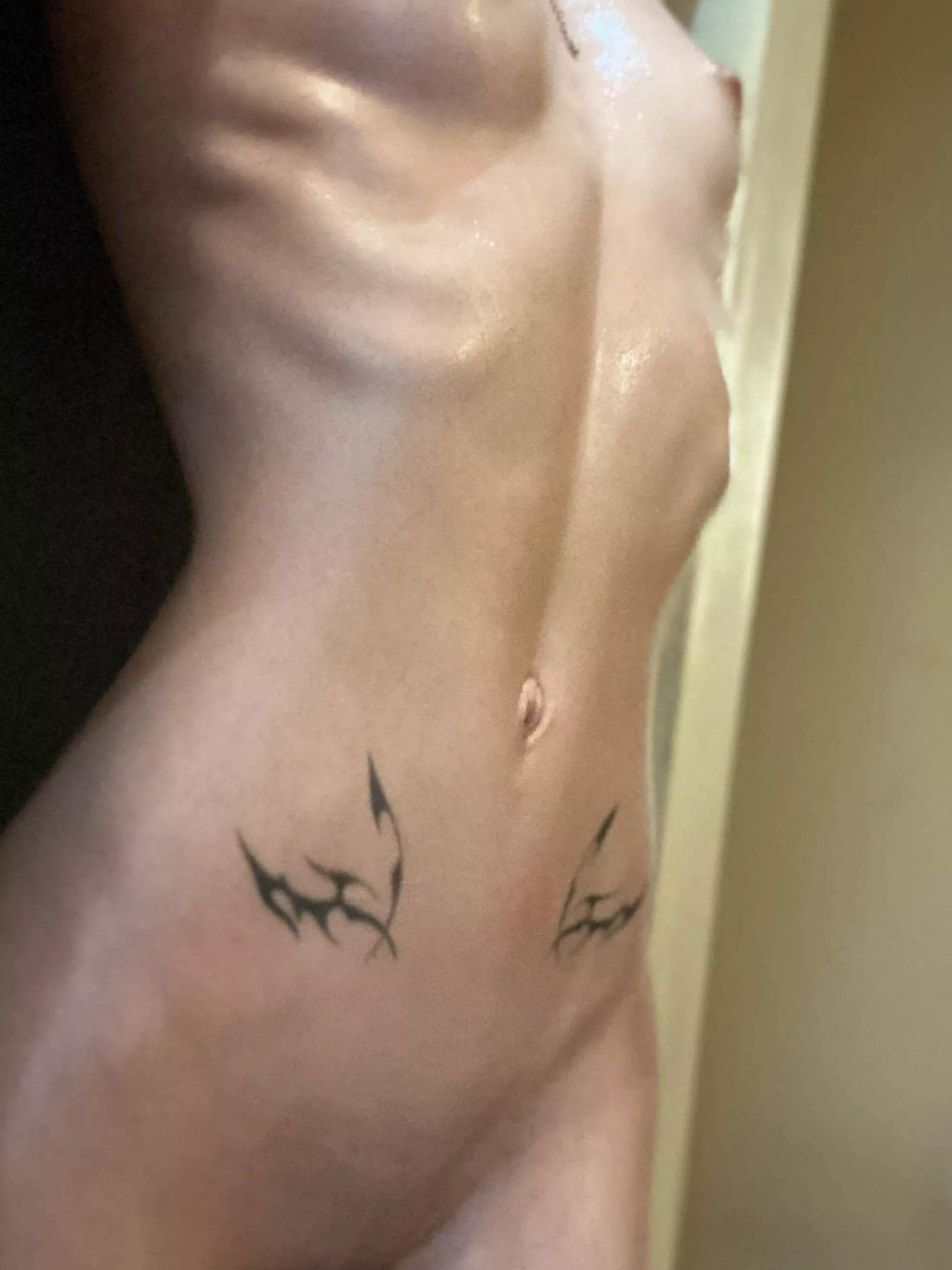 Letting my skinny frame shine in the gym