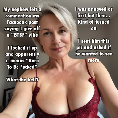 My nephew thinks I'm BTBF