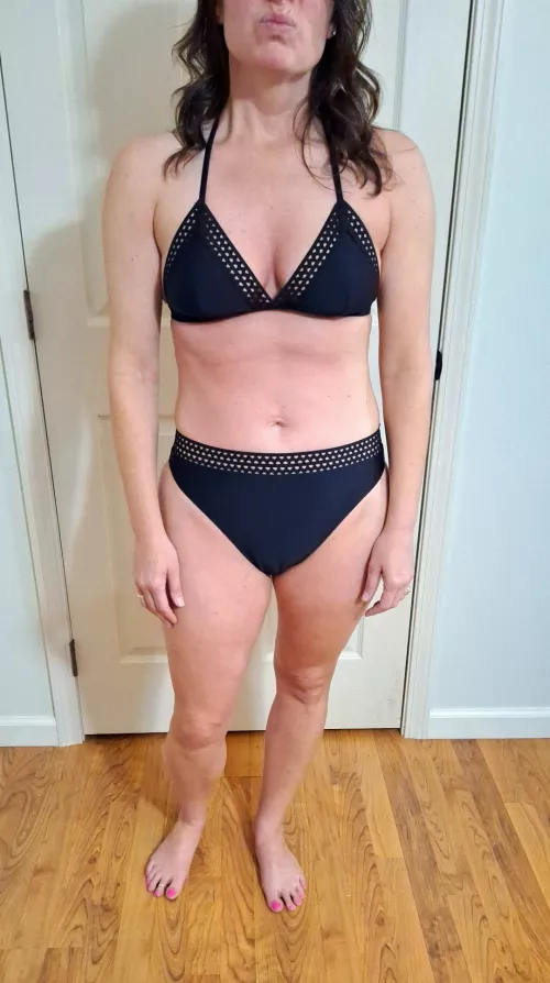 Wifes new swimsuit, let her know if you like it