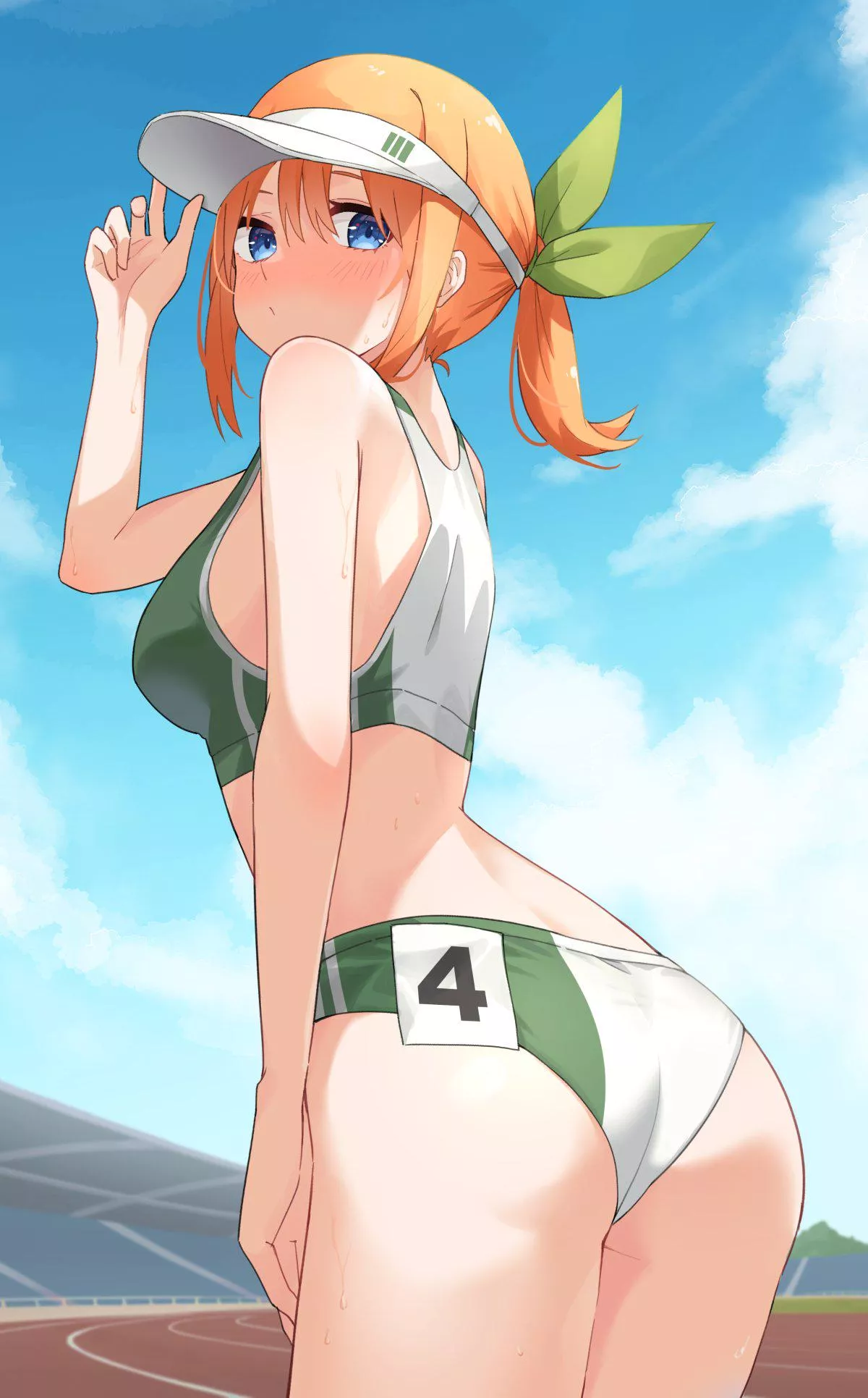 Yotsuba At Track And Field Practice (The Quintessential Quintuplets)