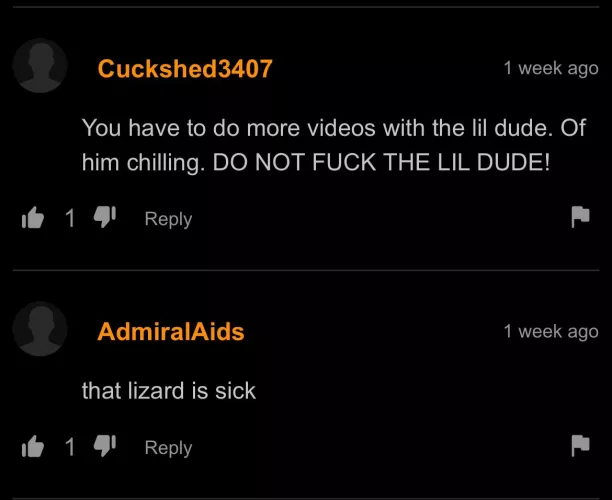 Don’t fuck the lizard 