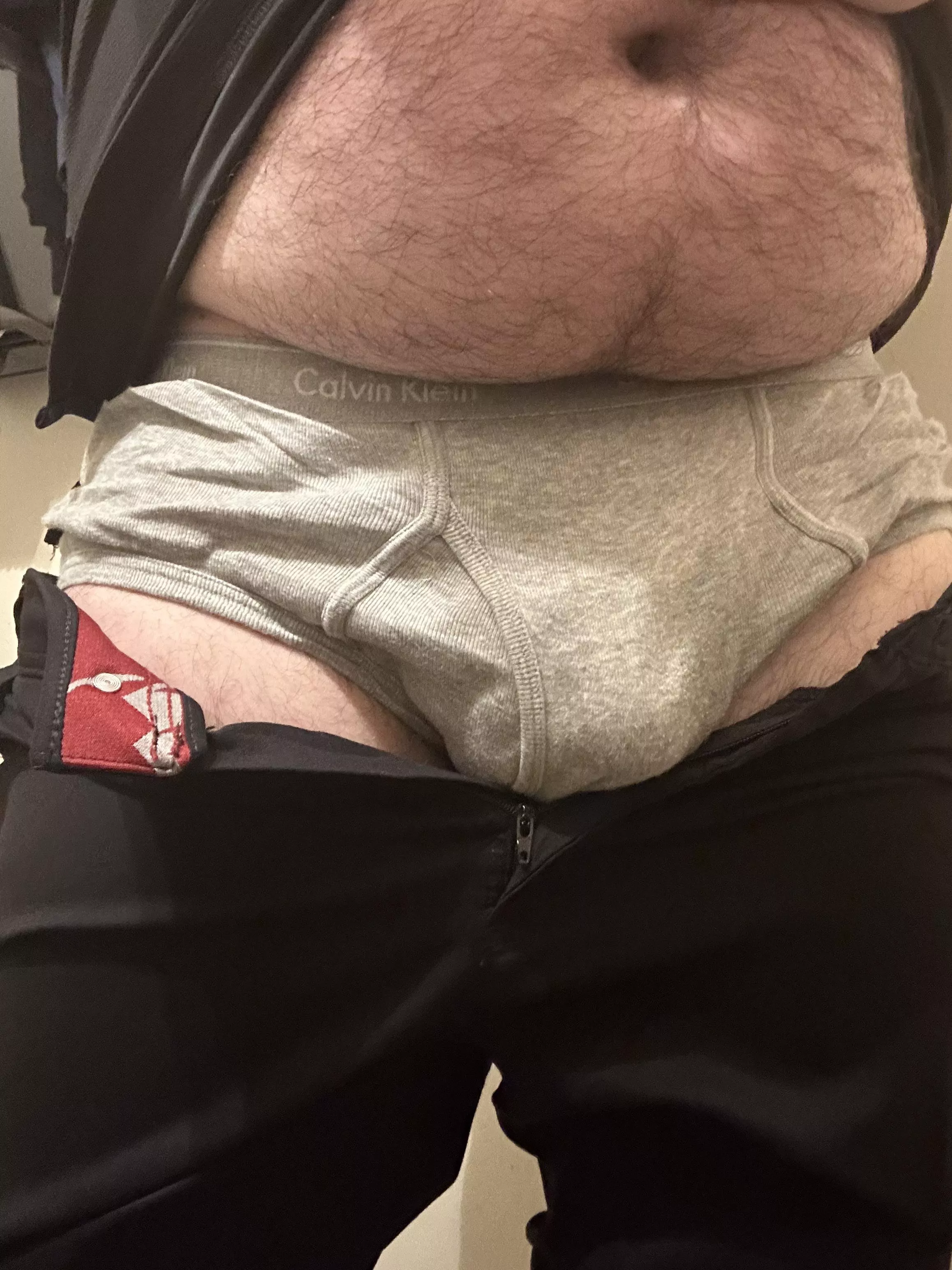 Getting ready for work