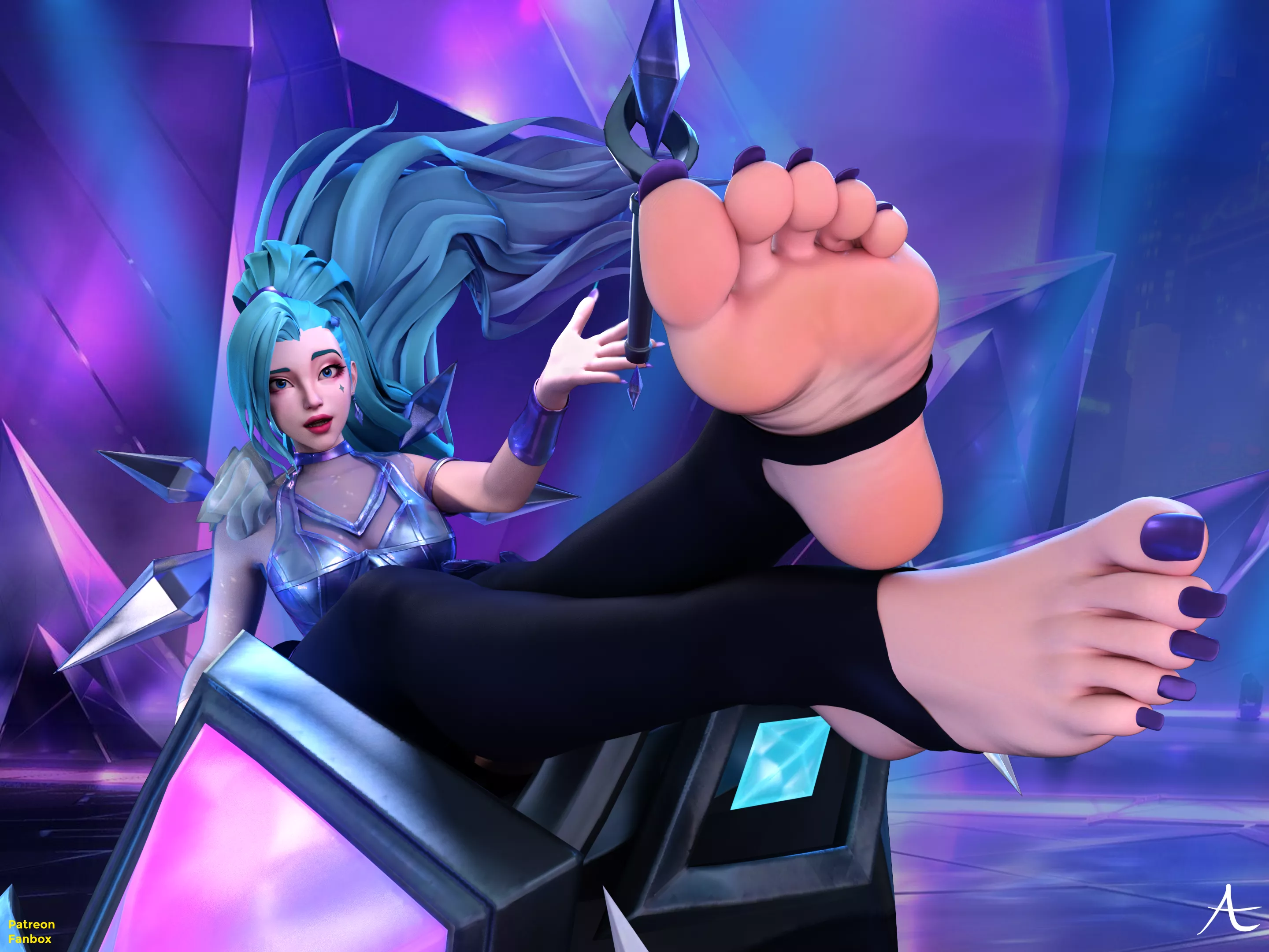 KDA Seraphine (League of Legends) [Artist: Alternat0r218]