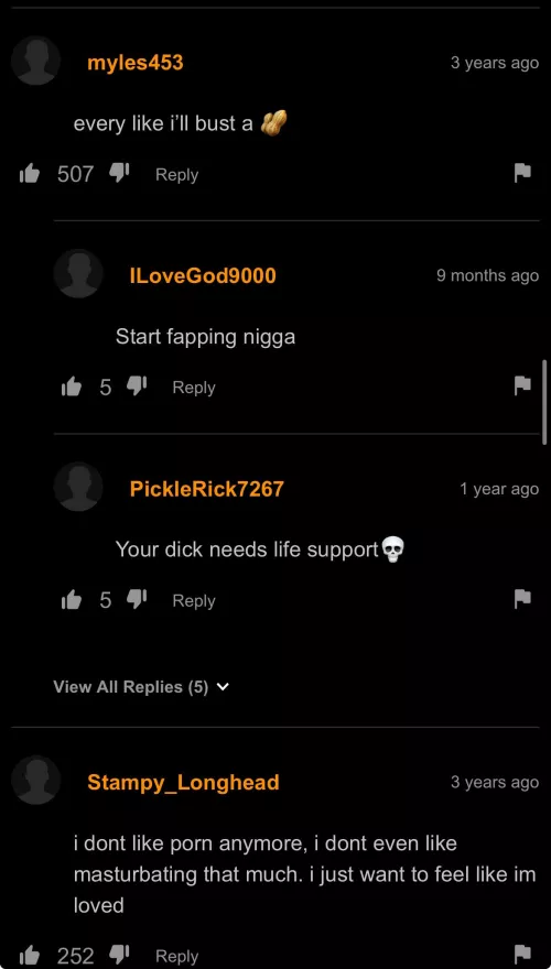 Life support dick