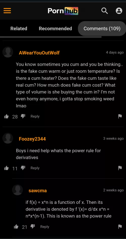 Power of derivatives 