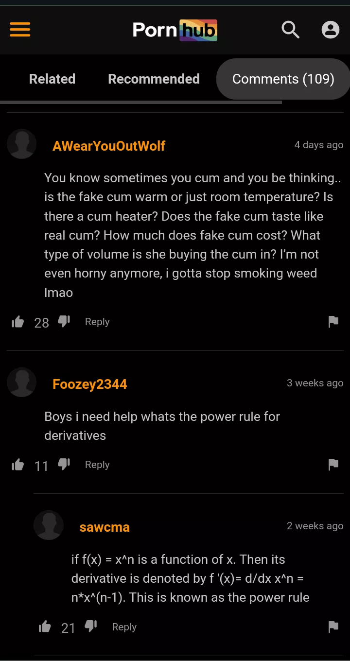 Power of derivatives 