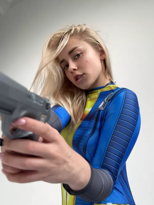 Put your hands up and take off your clothes