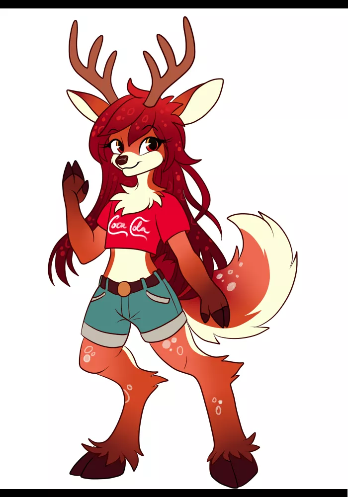This Cola Deer Wants A Soda! Will You Buy Her One? (Adoptable)