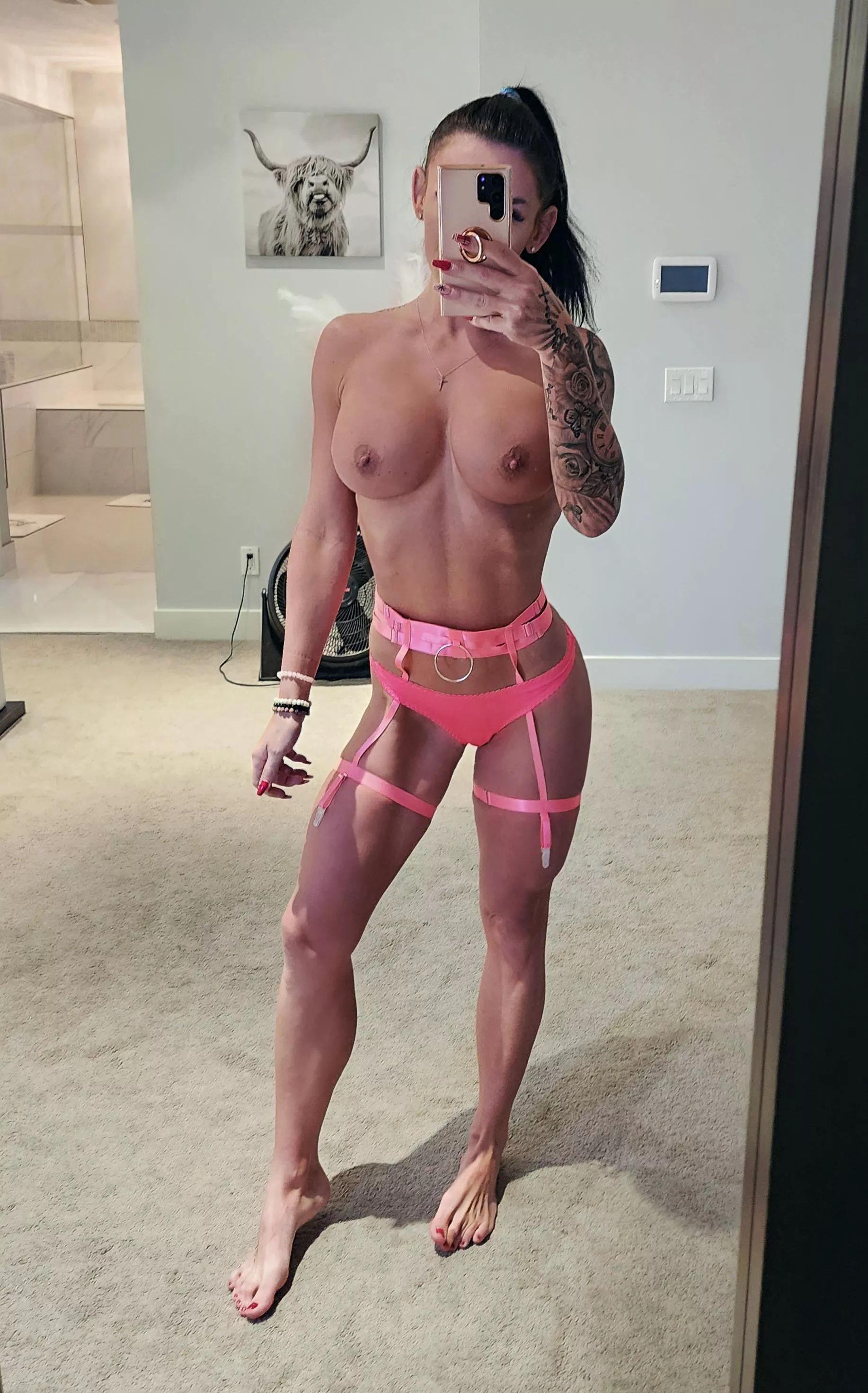 Thoughts on my little post gym selfie today ...