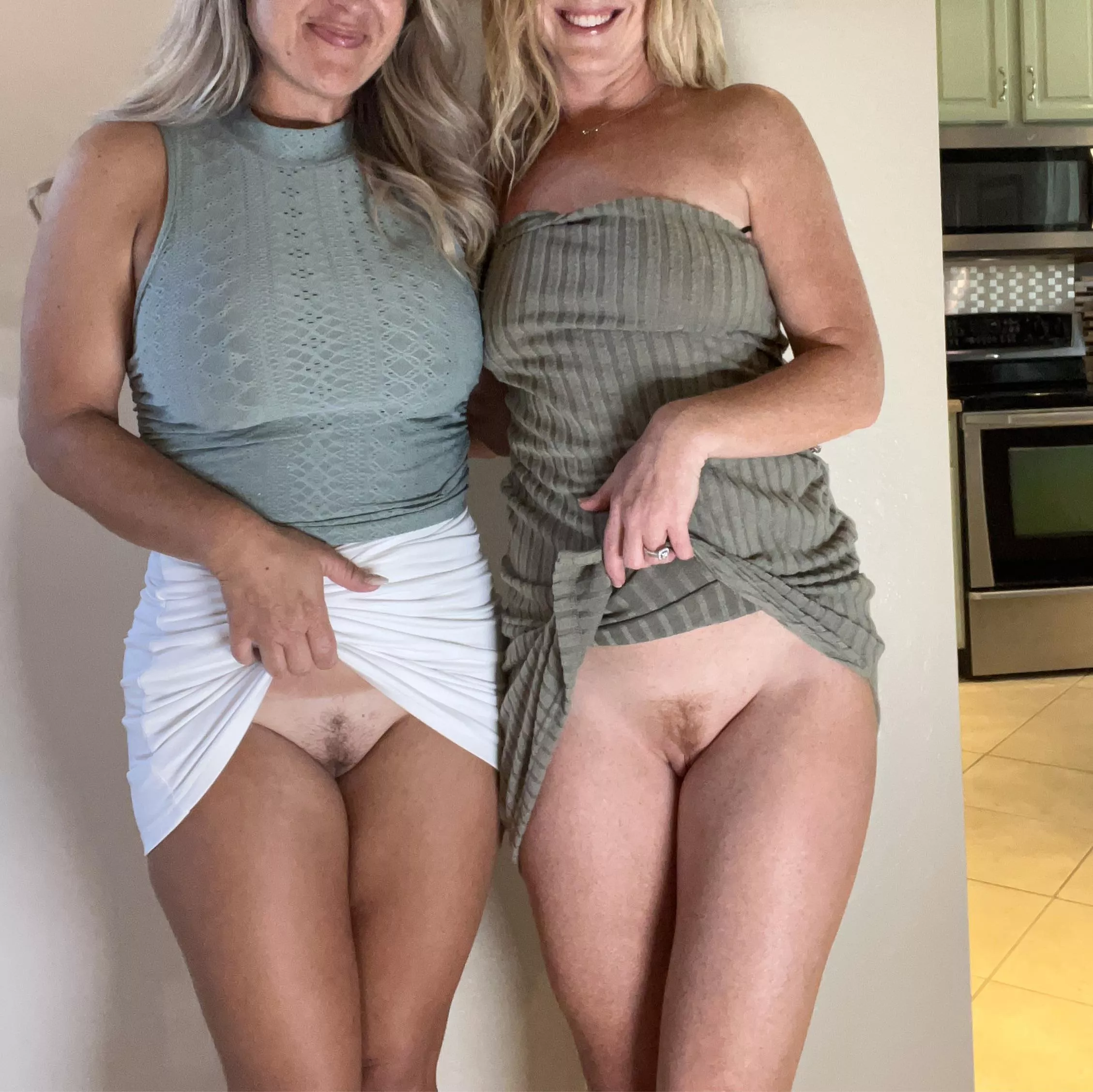 Two little hairy patches to play with 