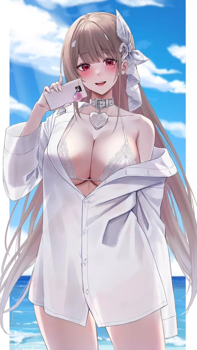 Viper is inviting you to go to the beach for a photoshoot [Nikke]