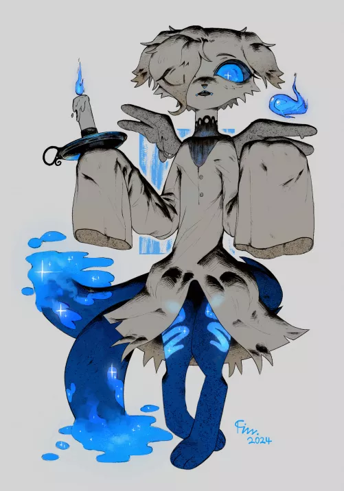 Wisp! Character owned by LocalArtDeer! 