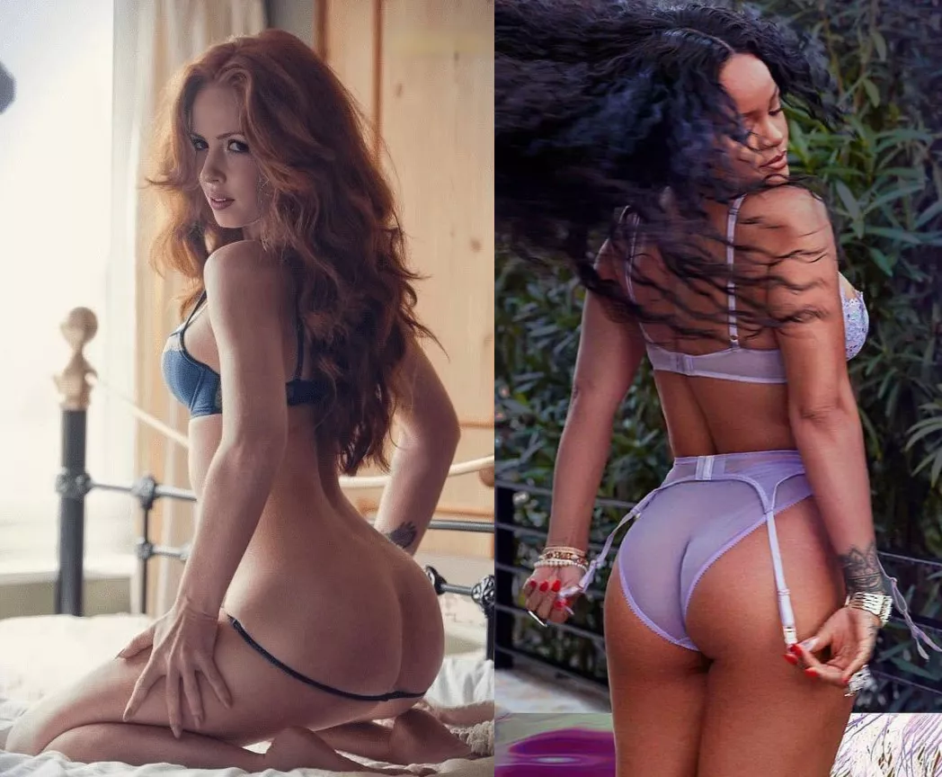 Bang one singer while listening to the other one's music (Lisa Lambe, Rihanna)