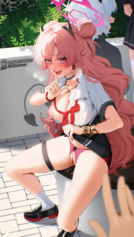 Being really bold in public
