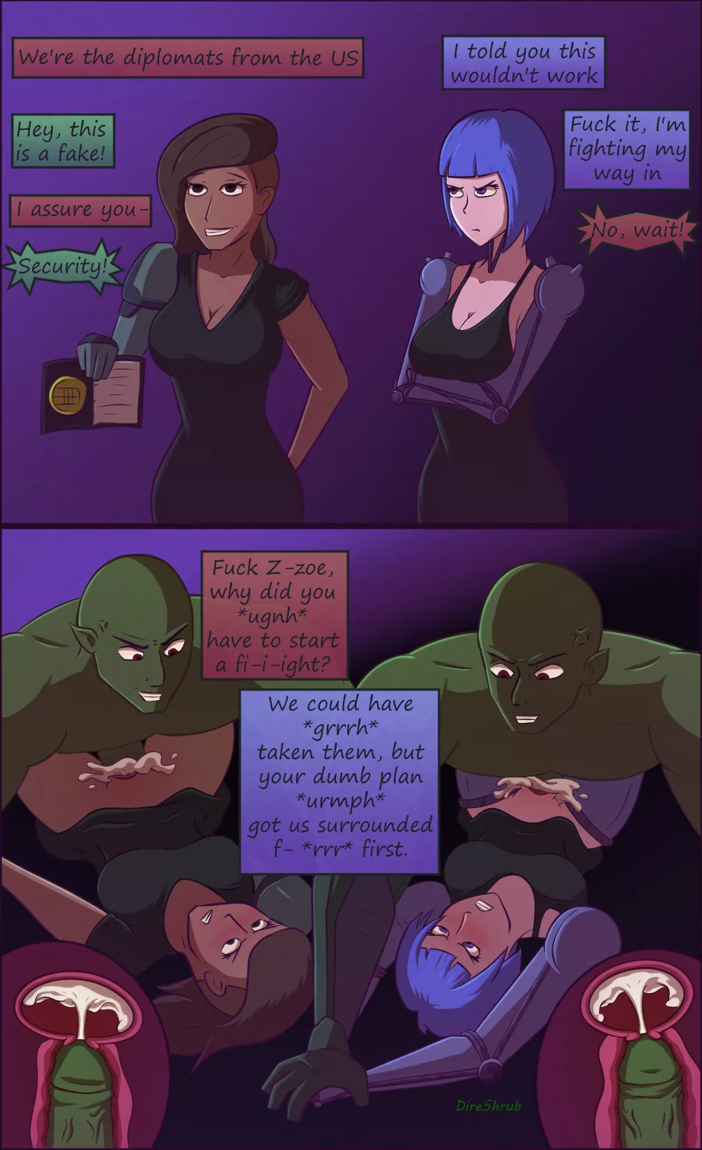 Heist instant loss (DireShrub)