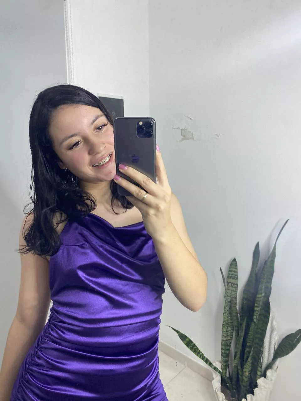 I look much more elegant in this dress