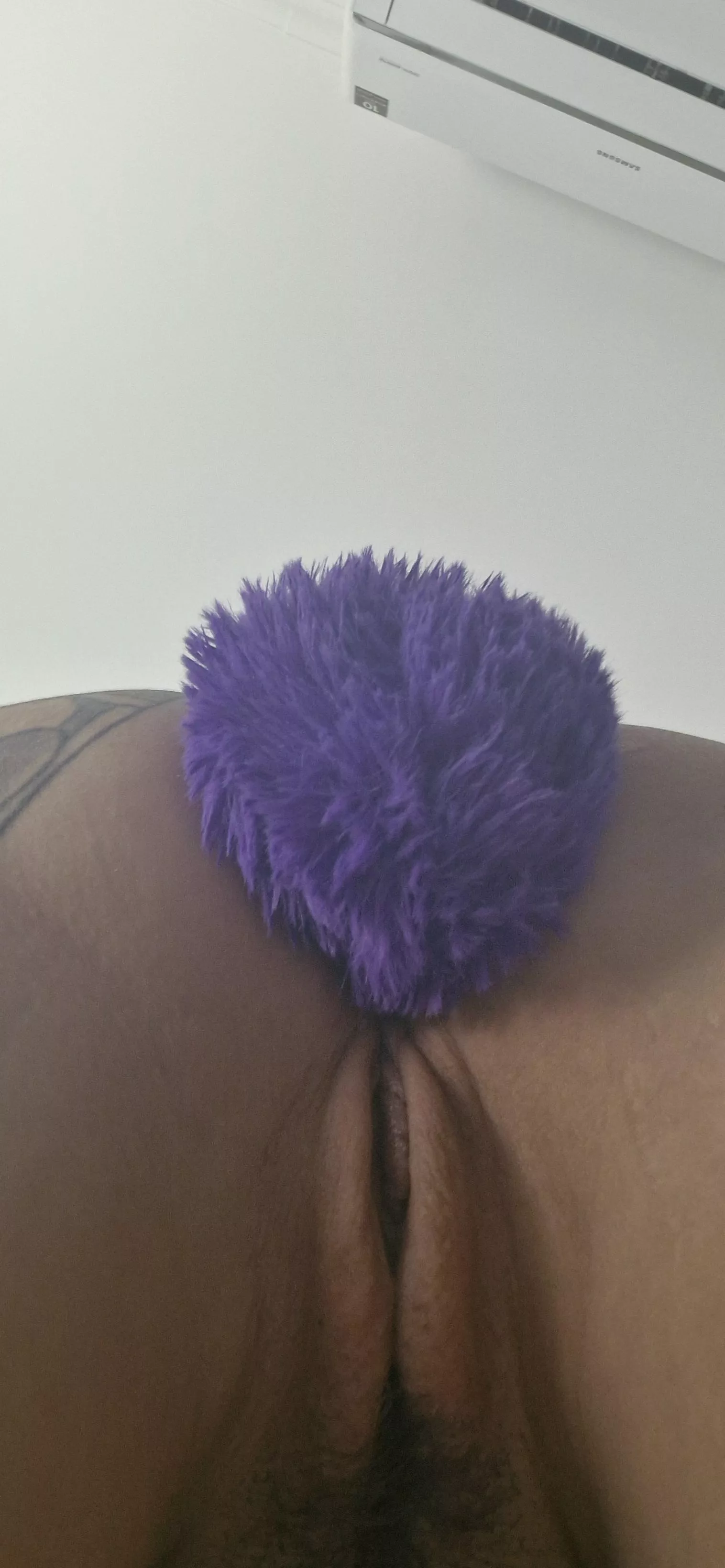 I'm told if you lie back and click your fingers 3 times, a purple bunny will appear on top of you in this postion [OC]