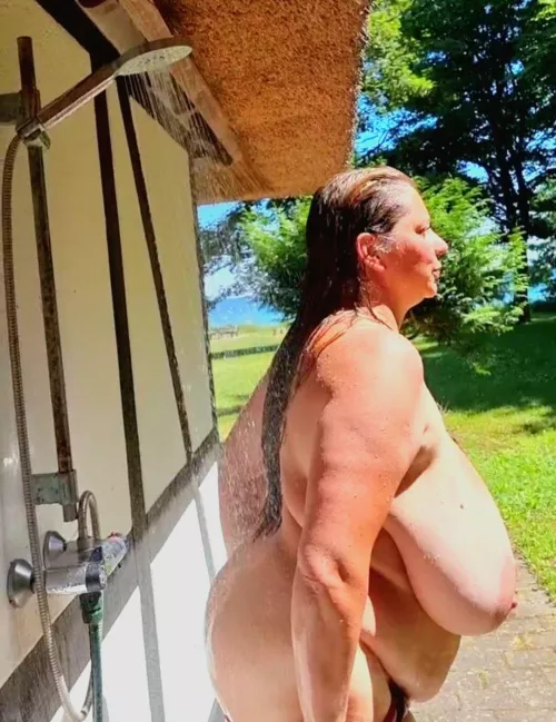 Outdoor shower