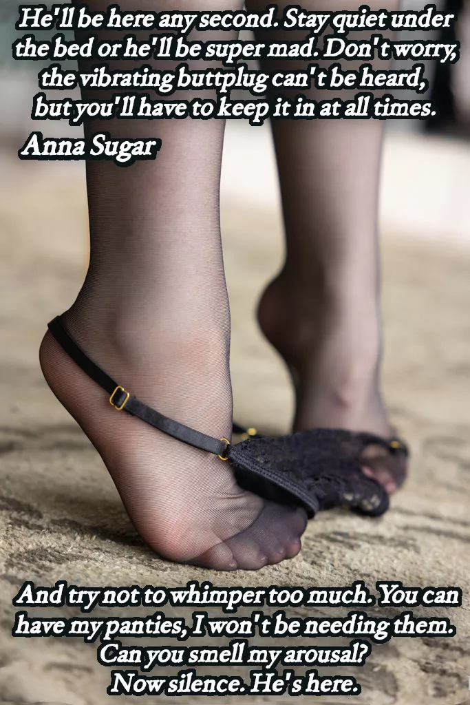 She left you something to make sure you enjoy your time listening in on them.