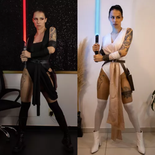 Sith or Jedi Rey? I think she should’ve turn to the dark side in the end (by Nicky Brum)