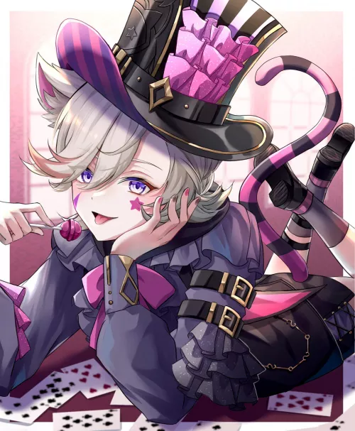 The cutest magician boi