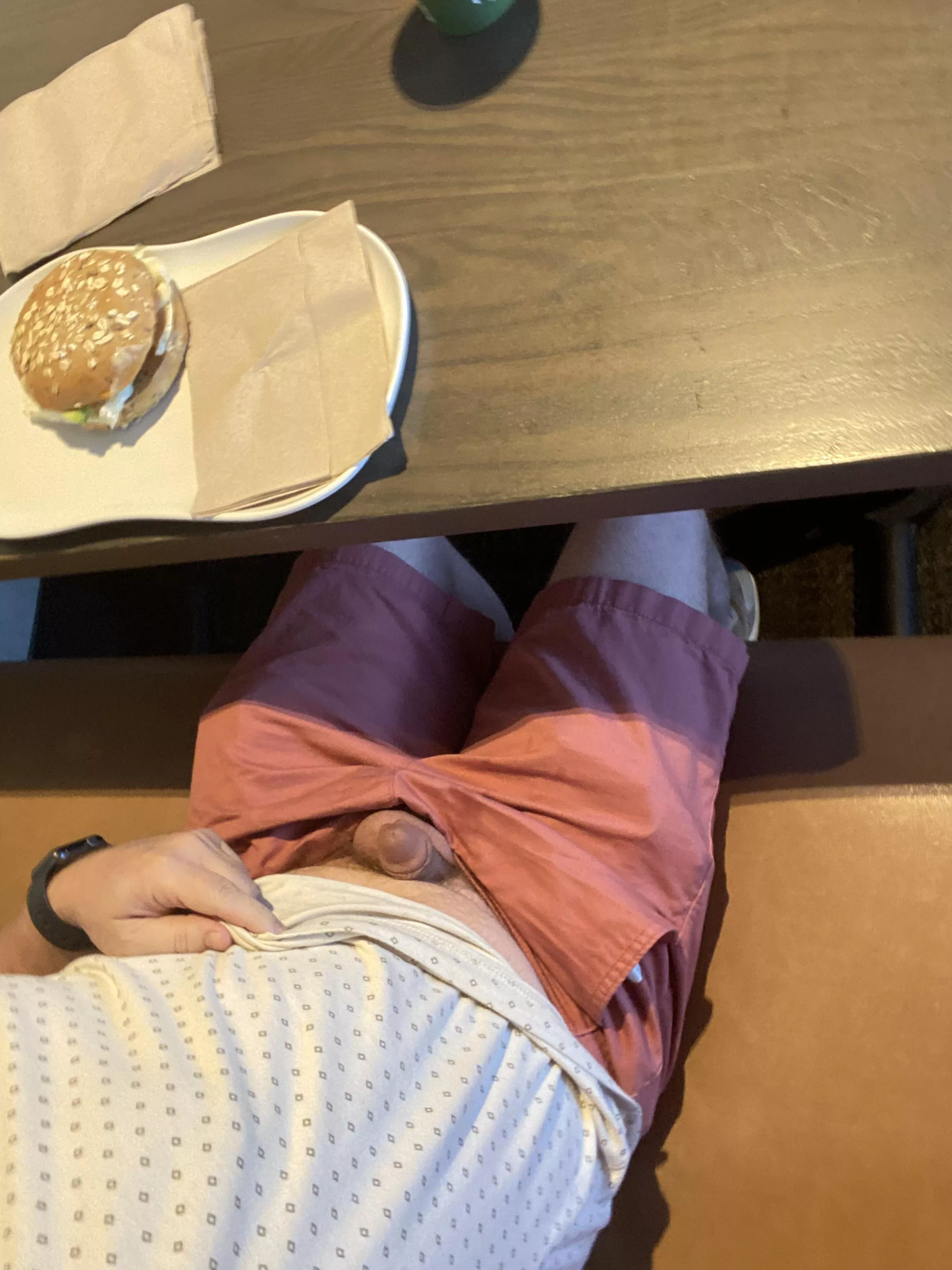 Too nervous at the Panera Bread today