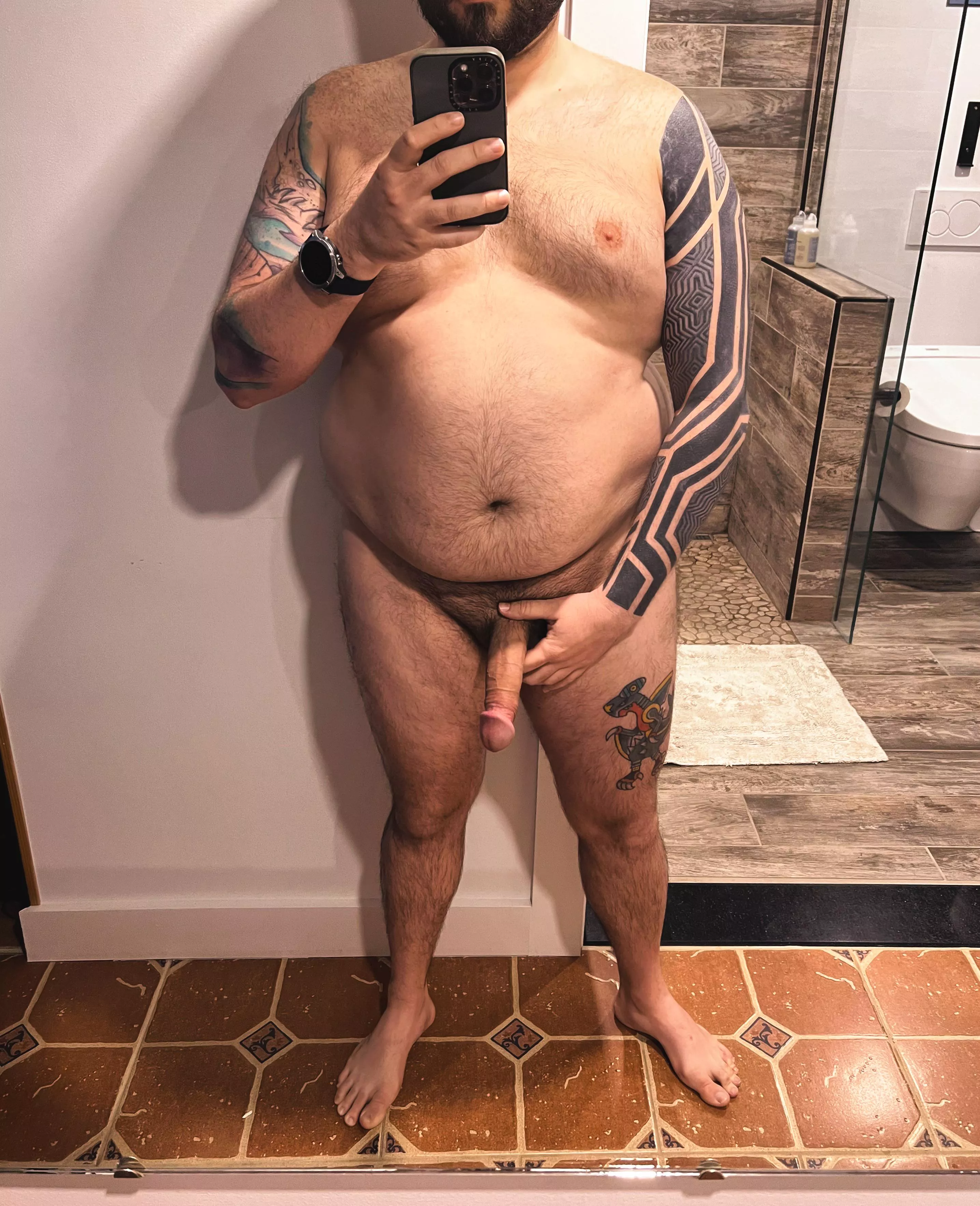 Woke up so hard I feel like I could chip someone’s tooth.