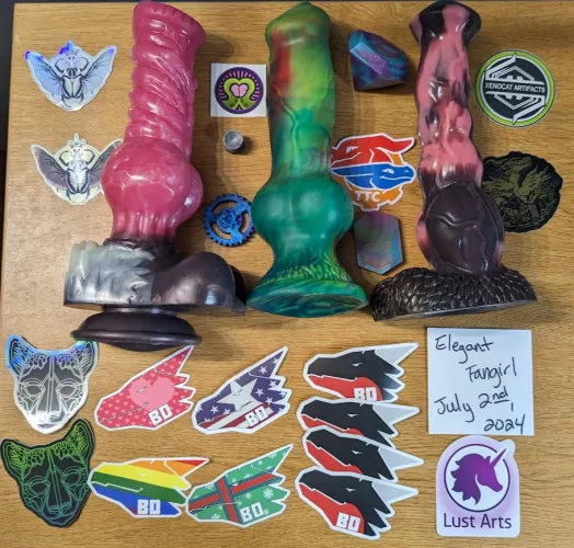 WTS USA Forbidden Fantasys Amros, Vrol, Hemi, and stickers/teenies!