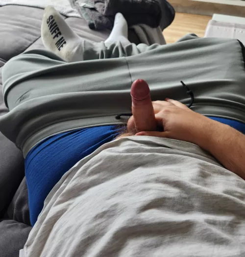 You come into my living room and see me like this. What would you do first?