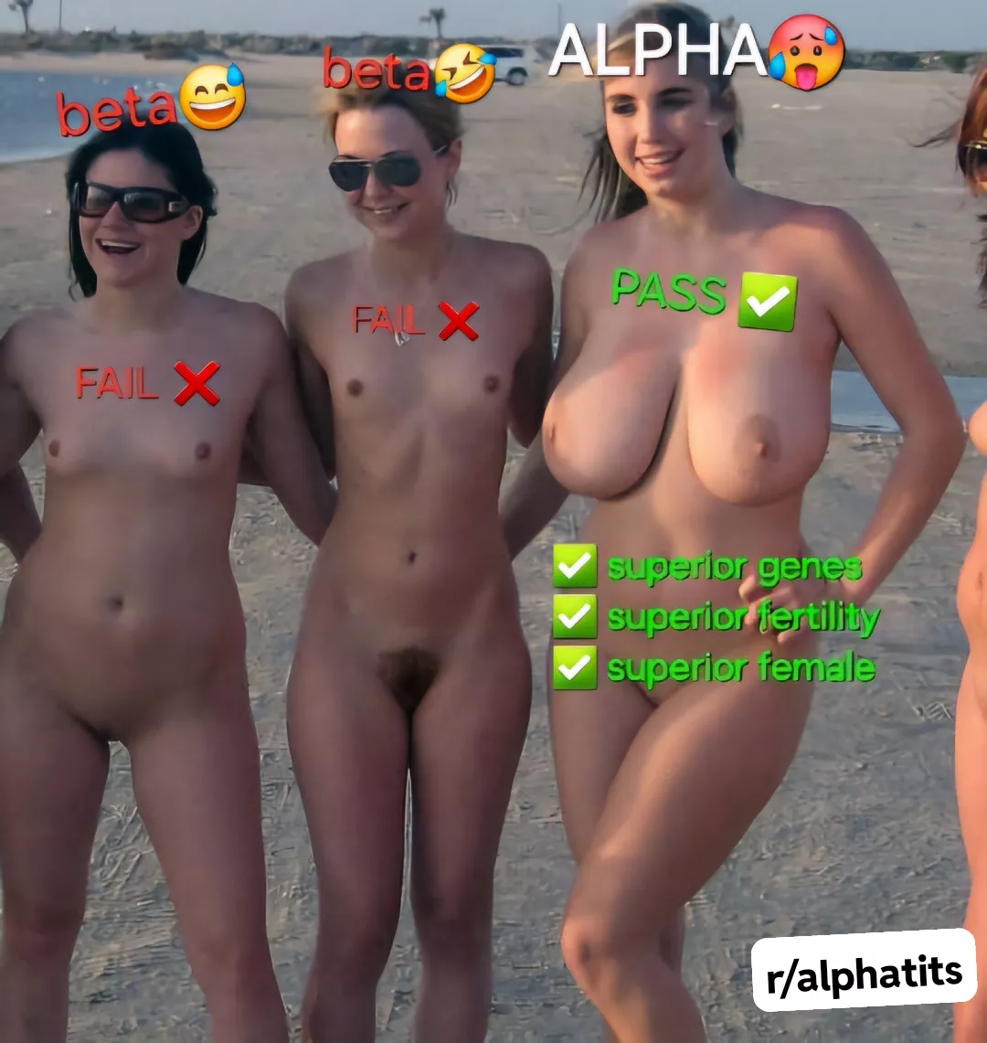 Alpha Tits certified 🍈🏅🍈