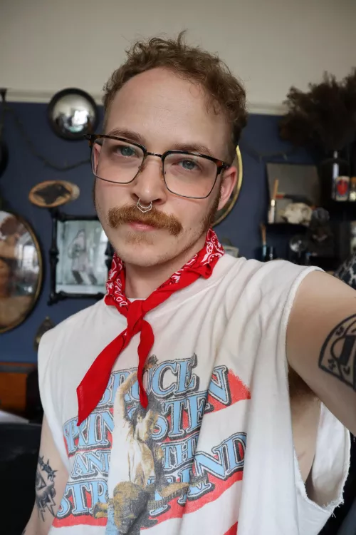 Any moustache (or Springsteen) fans?