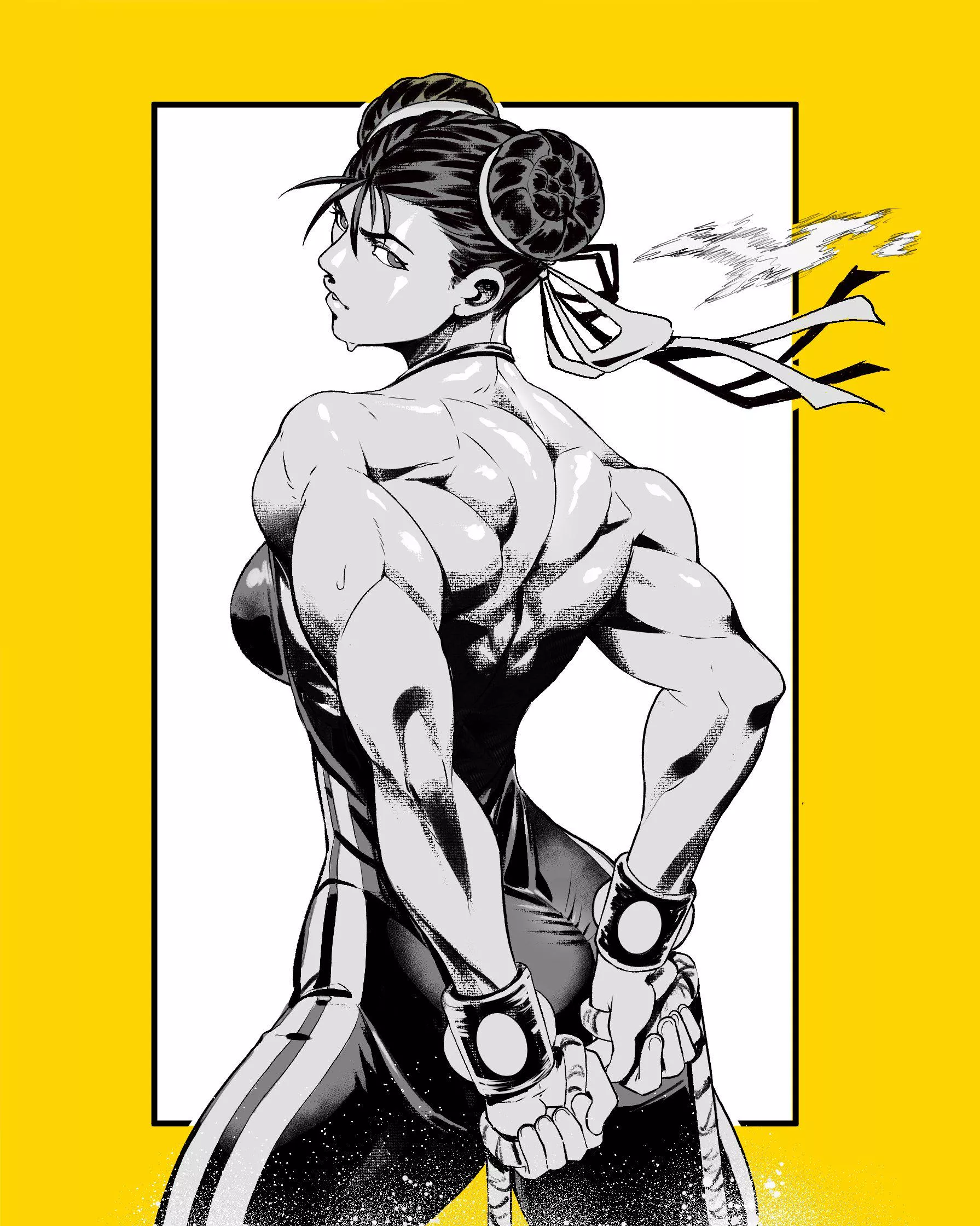 Chun-Li from Street Fighter [@XAMURAI_RD]