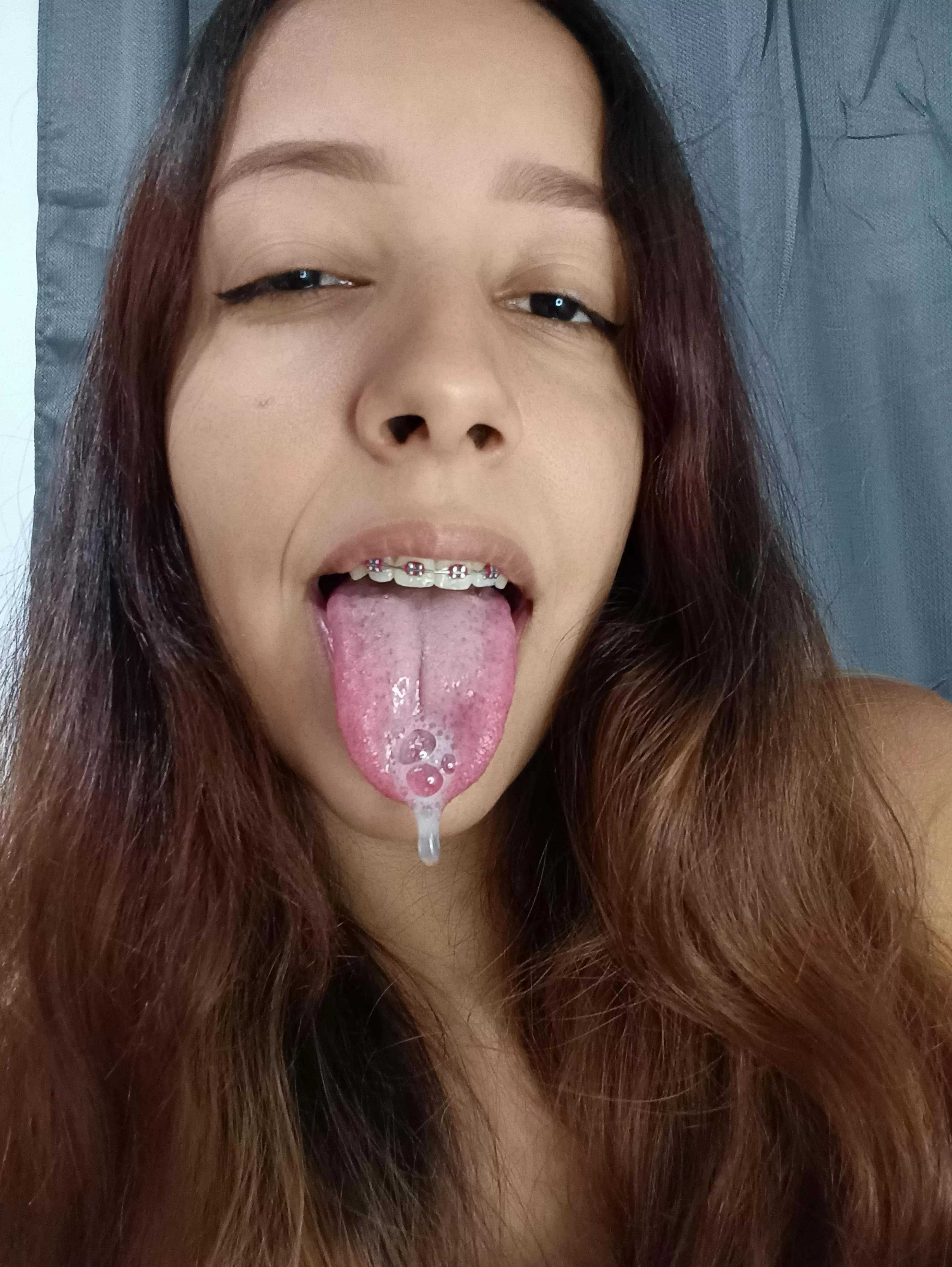 Convince me to treat me your cum in one word 